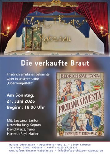 Entradas para Die verkaufte Braut en 21.06.2026 - Comprar entradas